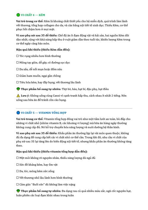 Trang 4 checklist 7 vi chất vàng